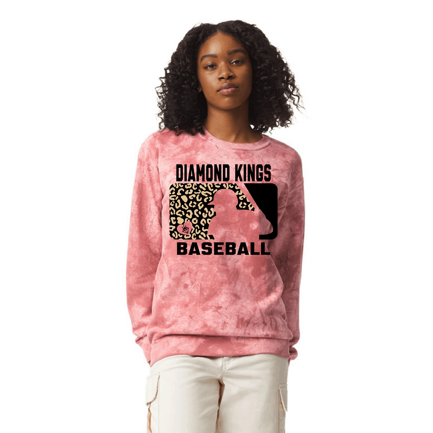 Adult Diamond Kings Comfort Color Crewneck  (2 Color Choices)