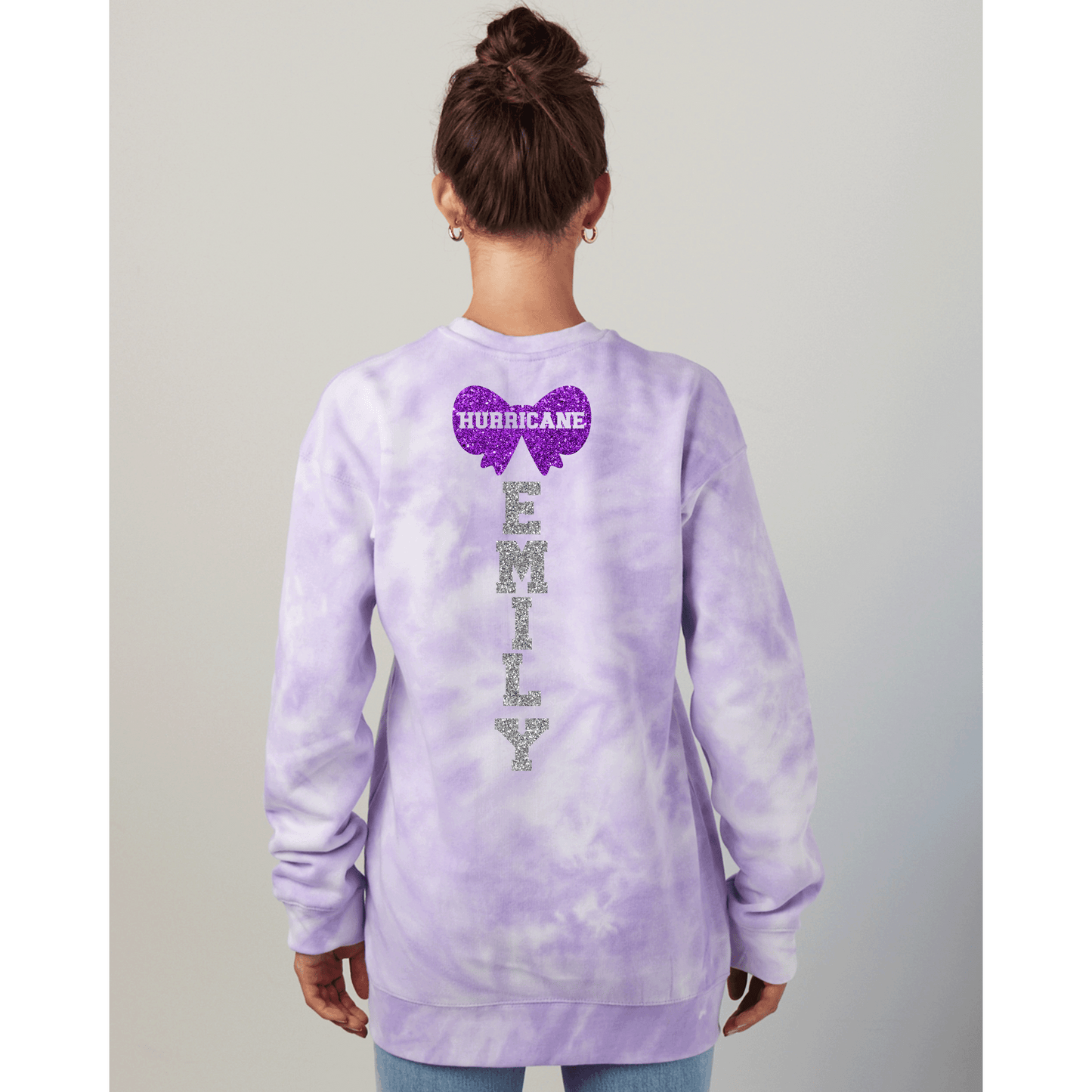 Adult Unisex Enza Tie Dye Orchid Invasion Cheer