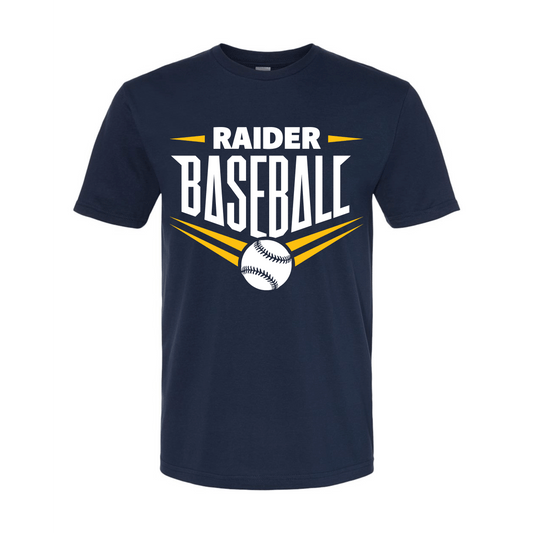 Gildan Softstyle Navy Raider Baseball Slant