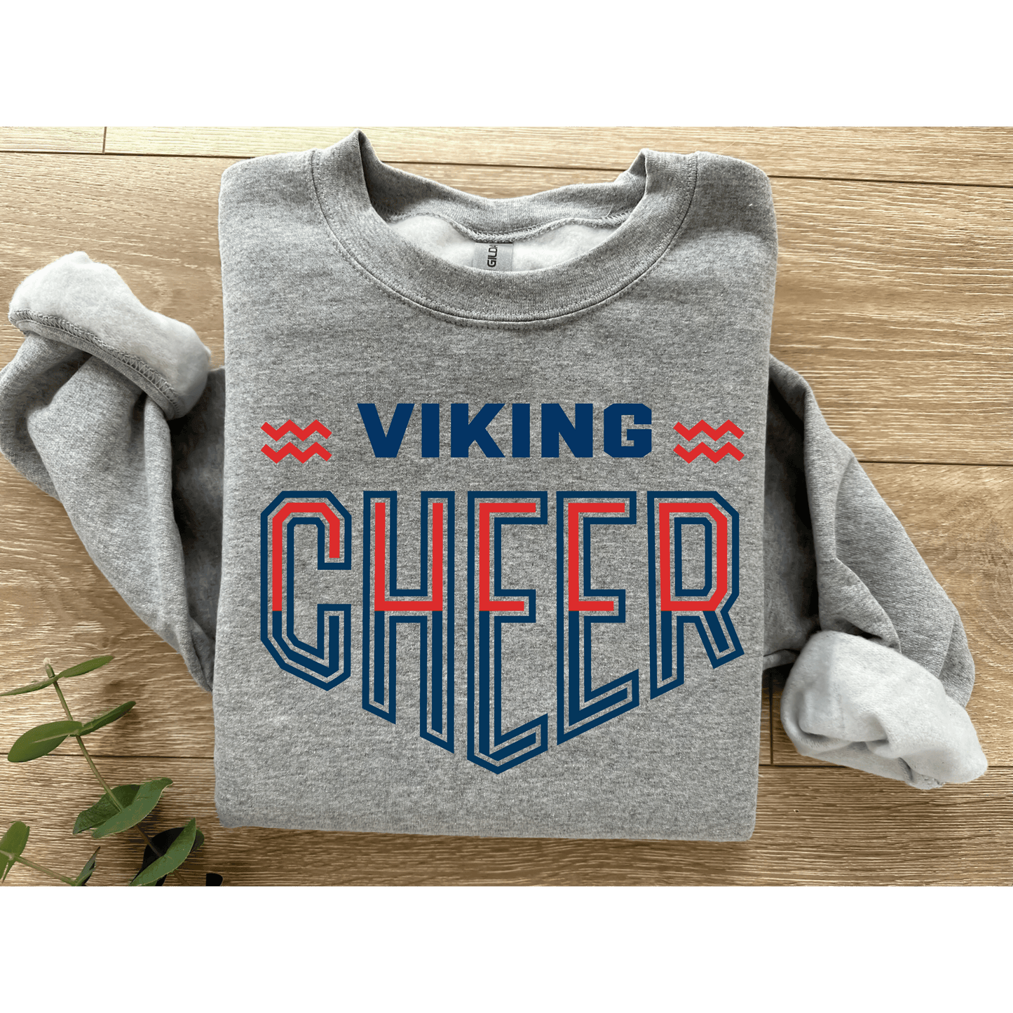 Unisex Viking Cheer Gildan Sport Gray Two Toned