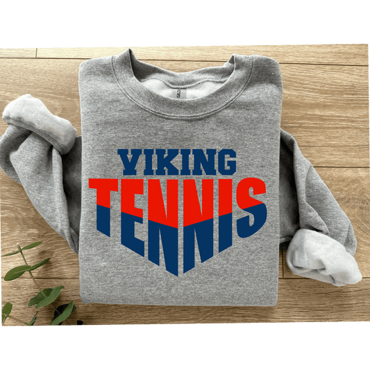 Unisex Viking Tennis Gildan Sport Gray V Design